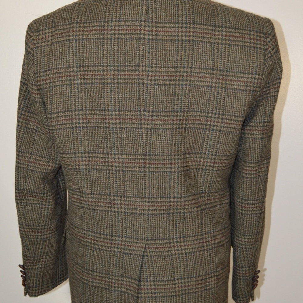 Savile Row 39R Sport Coat Blazer Suit Jacket Gray - Picture 4 of 8